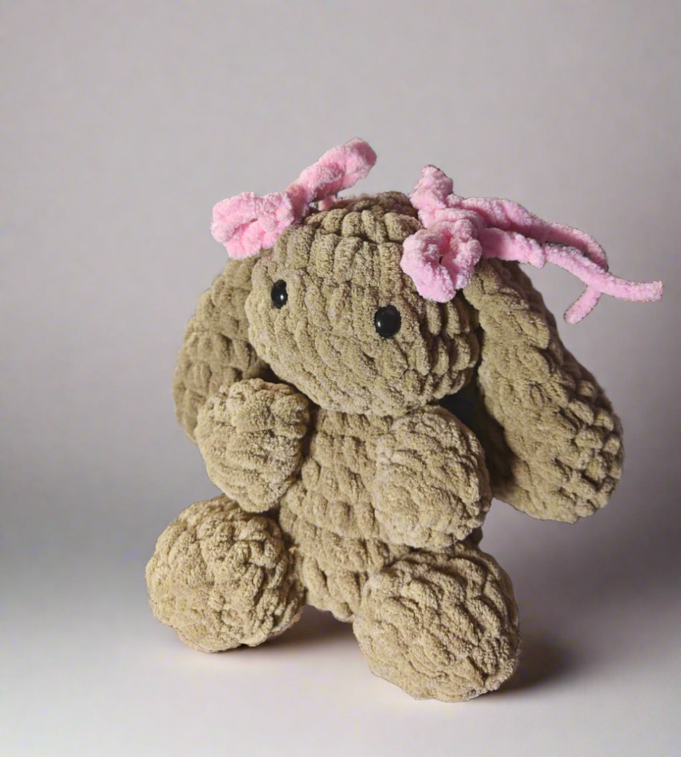 Handmade Fluffy Bunny Plush