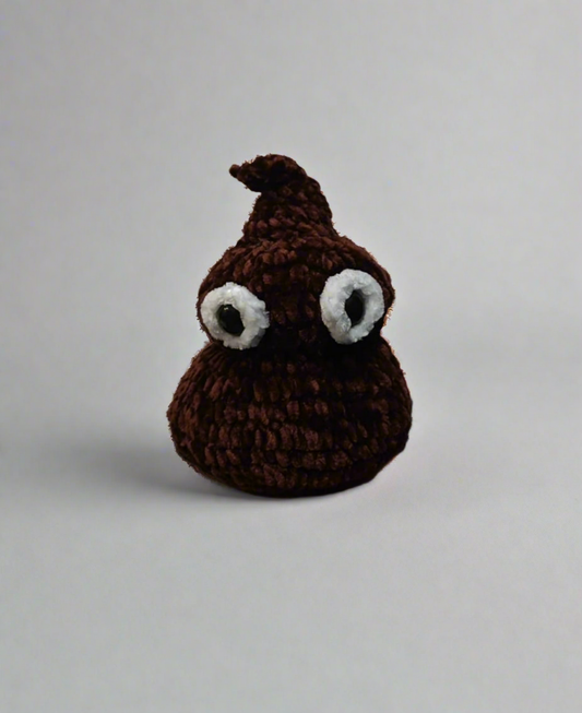 Handmade poop plushie