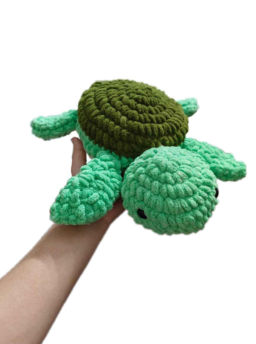 Handmade Crochet Turtle Plushie – Soft & Adorable Stuffed Toy